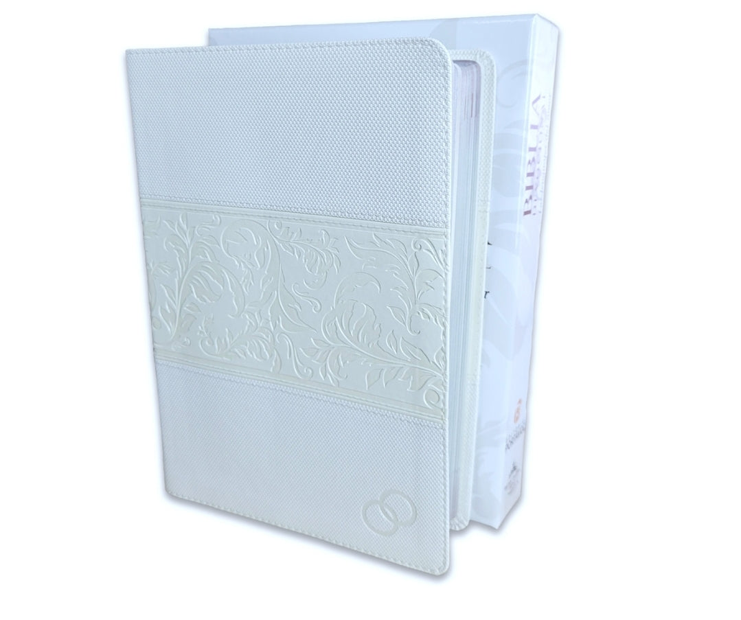 Biblia Devocional, Los Lenguajes del Amor RV1960, imit. piel, blanco