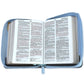 Biblia de Bolsillo con Cierre RV1960 imit café/azul abejas