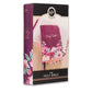 KJV Giant Print Standard Size Bible with Thumb Index: Purple floral faux leather
