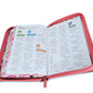 Biblia con Cierre Letra Grande 12 puntos RV1960 imit piel granada con índice - Yo y mi casa