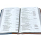 Biblia Thompson RV1960, Edición especial para el estudio bíblico, imit. piel, duotono, azul y marrón