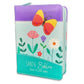 Biblia de Bolsillo con Cierre RV1960 imit piel turquesa mariposa