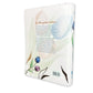 Biblia de Estudio Ser Mujer con Cierre Letra Grande RV1960, imit. piel rosa floral y tulipanes con índice