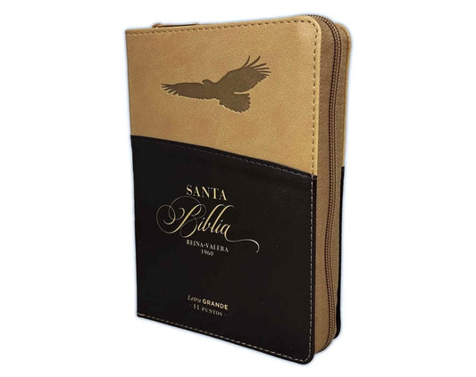 Biblia Águila con Cierre Compacta 11 puntos RV1960 imit café con índice - Pero los que esperan a Jehová