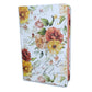 Biblia Tamaño Manual RV1960, tapa dura blanco y coral con canto floral