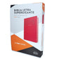 Biblia Letra Súper Gigante RV1960 imit. piel rosa floral con índice