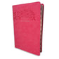 Biblia Letra Súper Gigante RV1960 imit. piel rosa floral con índice
