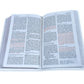 Biblia Recuerdo de Boda RV1960 imit. piel blanco floral