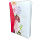 Biblia de Estudio Arco Iris para Mujer con Cierre RV1960 imit piel fucsia y blanco floral con índice
