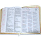 Biblia con Cierre Letra Súper Gigante 19 puntos Mediana RV1960 imit piel sabiduría con índice y canto floral