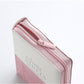 Biblia Quinceañera con Cierre y con Caja de Regalo RV1960 imit. piel rosa plateado con índice