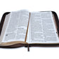 Biblia con Cierre Letra Súper Gigante 19 puntos RV1960 imit piel café con índice - Pero los que esperan a Jehová