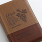 Biblia con Cierre Letra Gigante Manual 14 puntos RV1960 imit piel café con índice - Frutos del Espíritu
