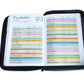 Biblia con Cierre Compacta 11 puntos RV1960 imit duotono café y marrón con índice