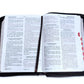 Biblia con Cierre Compacta 11 puntos RV1960 imit duotono café y marrón con índice