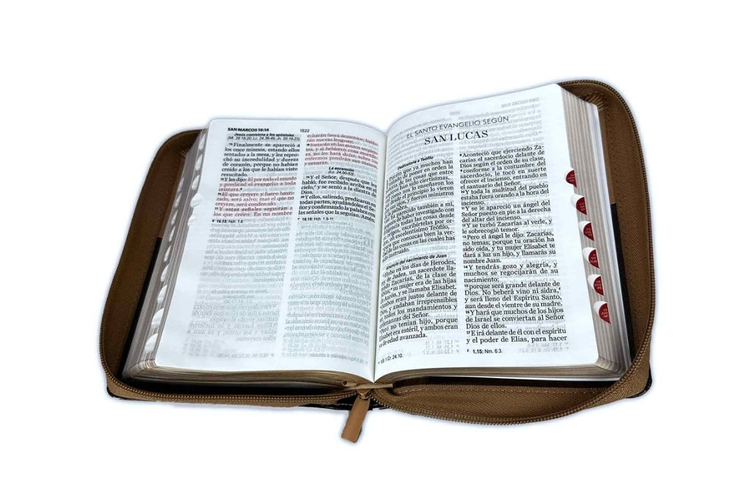 Biblia Águila con Cierre Compacta 11 puntos RV1960 imit café con índice - Pero los que esperan a Jehová
