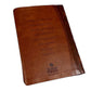 Biblia para la Guerra Espiritual RV1960, imit. piel marrón con índice