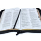 Biblia con Cierre Letra Grande 12 puntos RV1960 imit piel negro geométrico con índice