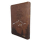 Biblia con Cierre Letra Gigante Manual 14 puntos RV1960 imit piel café con índice - Como el ciervo brama