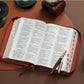Biblia con Cierre Letra Gigante Manual 14 puntos RV1960 imit café con índice - Himno "Cuán grande es Él"