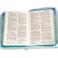 Biblia de Bolsillo con Cierre RV1960 imit piel turquesa mariposa