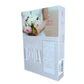 Biblia Recuerdo de Boda RV1960 imit. piel blanco floral