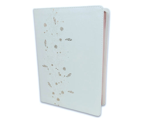 Biblia Devocional, Los Lenguajes del Amor RV1960 - Gary Chapman, imit piel oro rosa