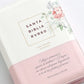Biblia Mujer Virtuosa con Cierre Compacta 10 puntos RV1960 imit piel blanca floral con índice