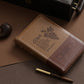 Biblia con Cierre Letra Gigante Manual 14 puntos RV1960 imit piel café con índice - Frutos del Espíritu
