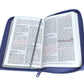 Biblia de Promesas con cierre Letra Grande RV1960 imit piel. manual lavanda