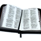 Biblia de Bolsillo con Cierre RV1960 imit piel duotono negro y café con índice