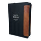 Biblia de Bolsillo con Cierre RV1960 imit piel duotono negro y café con índice