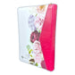 Biblia de Estudio Arco Iris para Mujer con Cierre RV1960 imit piel fucsia y blanco floral con índice