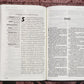 Biblia NTV Letra Grande, Edición personal, sentipiel duotono rosa y café