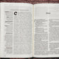 Biblia NTV Letra Grande, Edición personal, sentipiel duotono rosa y café