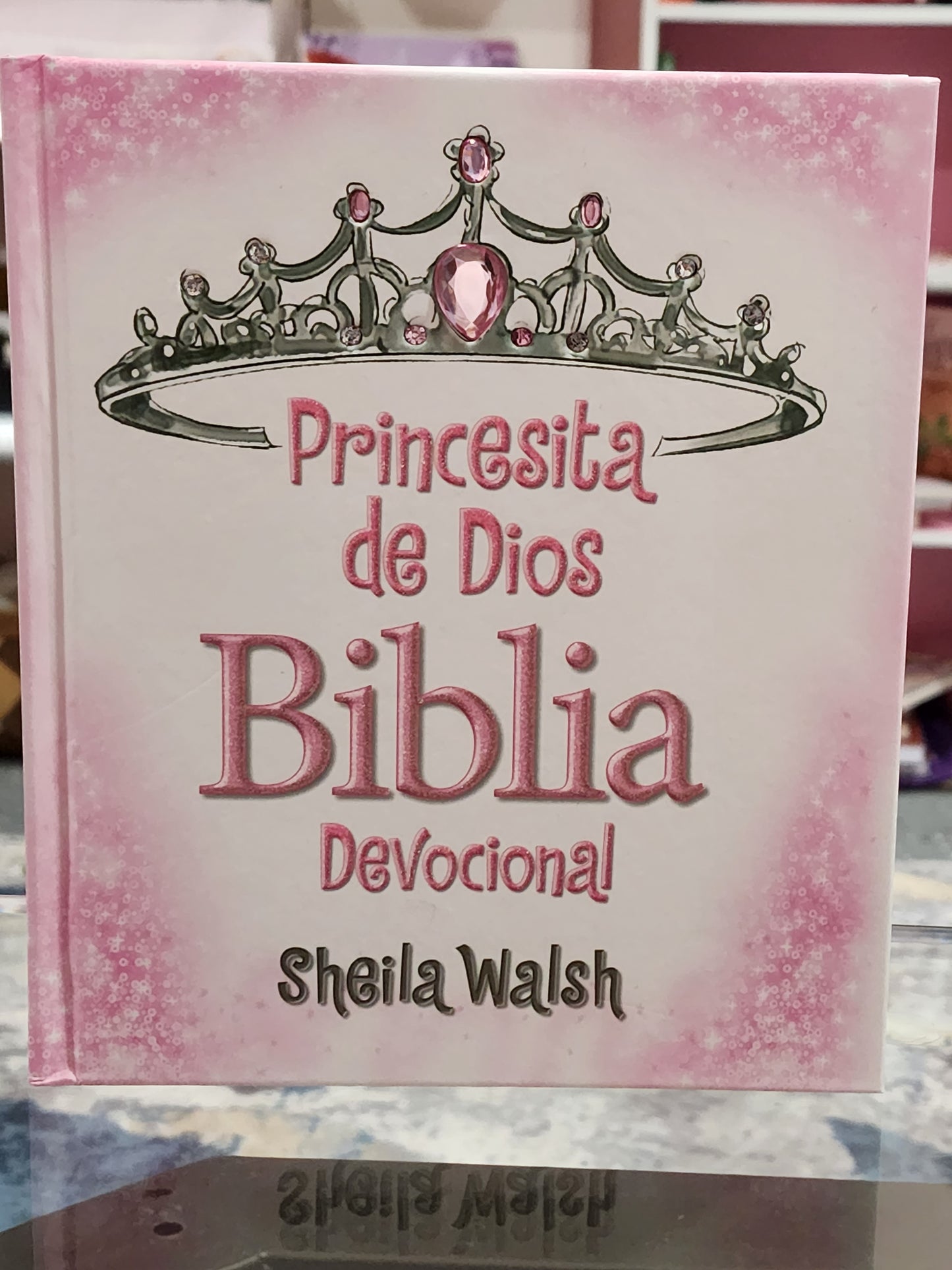 Biblia Devocional "Princesita de Dios" para niñas, tapa dura