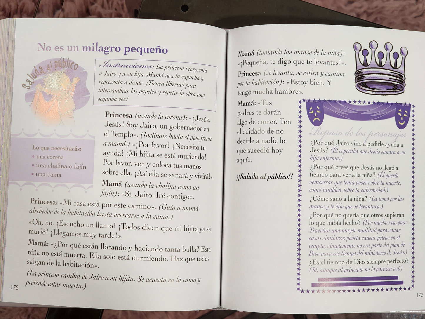 Biblia Devocional "Princesita de Dios" para niñas, tapa dura