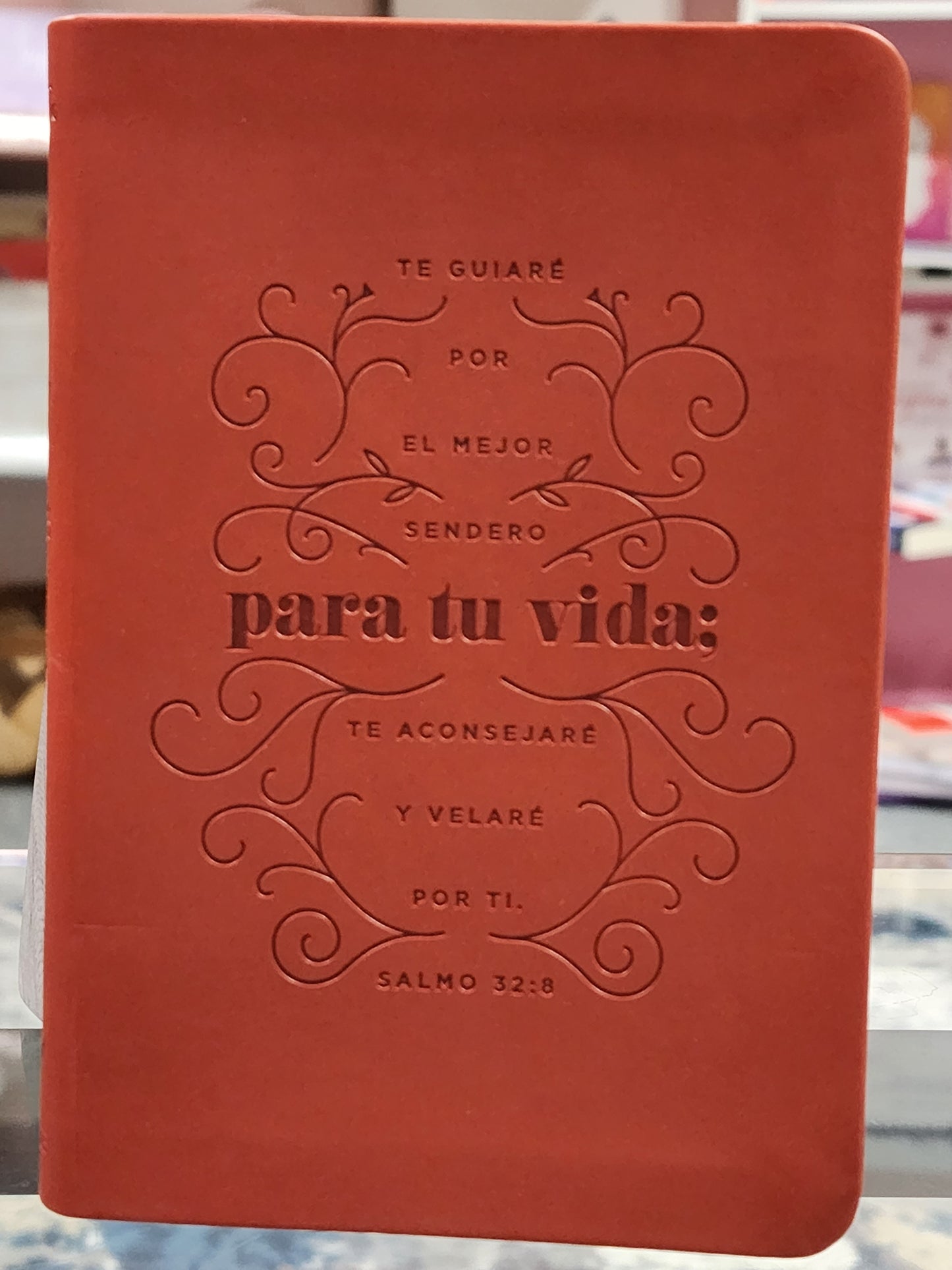 365 Oraciones de Bolsillo para Mujeres, Orientación y sabiduría para cada día, imitación piel, rojo