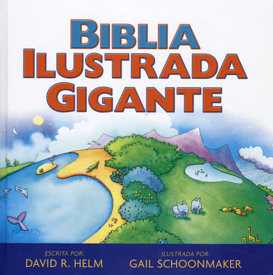 Biblia Ilustrada Gigante, Historias Bíblicas, tapa dura a color