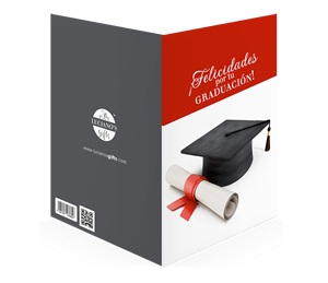 Tarjeta "Felicidades por tu graduación"