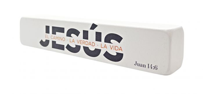 Bloque Decorativo "Jesús el camino, la verdad y la vida"