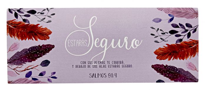 Plaqué Sobremesa "Estarás Seguro"