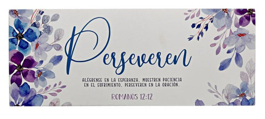 Plaqué Sobremesa "Perseveren"