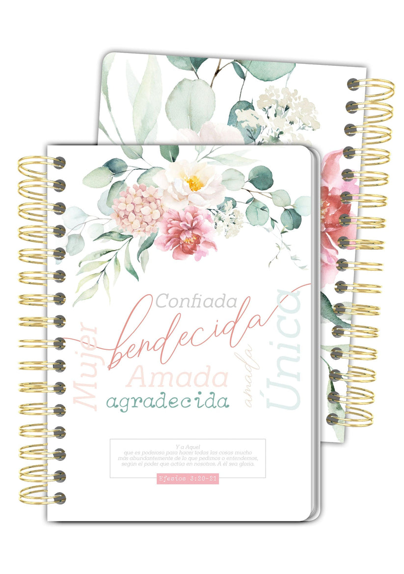 Journal green "Bendecida"