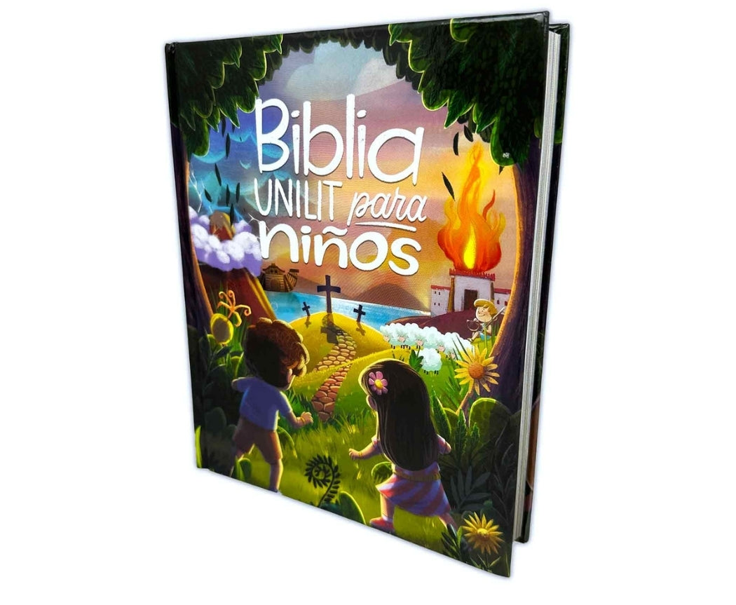 Biblia Unilit para Niños ilustrada, Historias Bíblicas - tapa dura