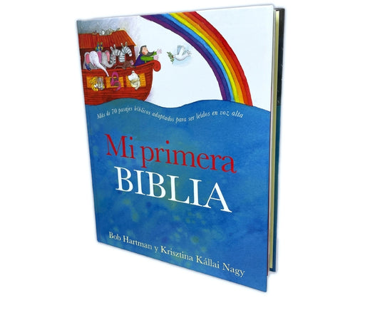 Mi Primera Biblia, Historias Bíblicas, Más de 70 pasajes bíblicos- tapa dura