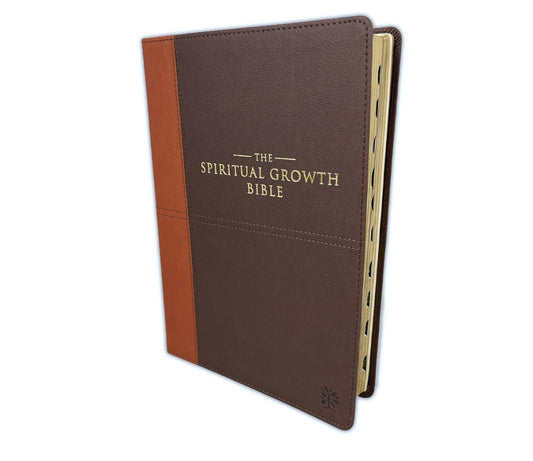 Biblia en inglés NLT / The Spiritual Growth Bible NLT