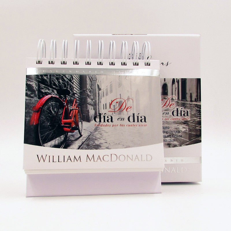 Calendario Devocional William MacDonald.