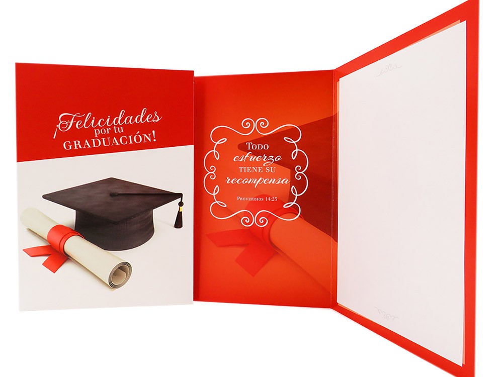 Tarjeta "Felicidades por tu graduación"