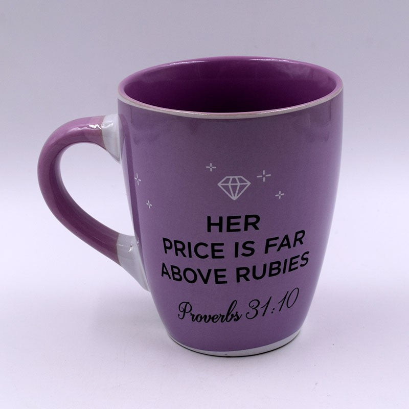 Taza Blessings  "her price is far above rubies." 